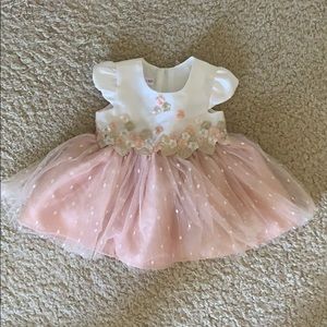 💛 Bonnie Baby Party Dress for baby girl(6-9m)